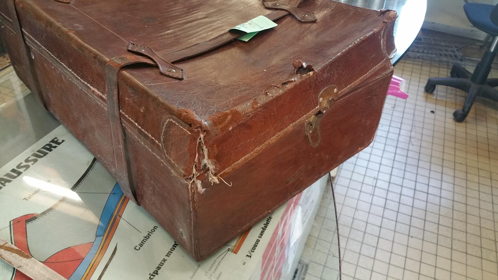 le coin le plus abimé